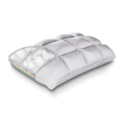 Kingsdown mattress construction cutaway