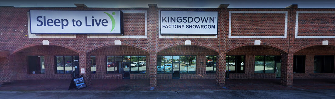 Kingsdown Outlet Store branding