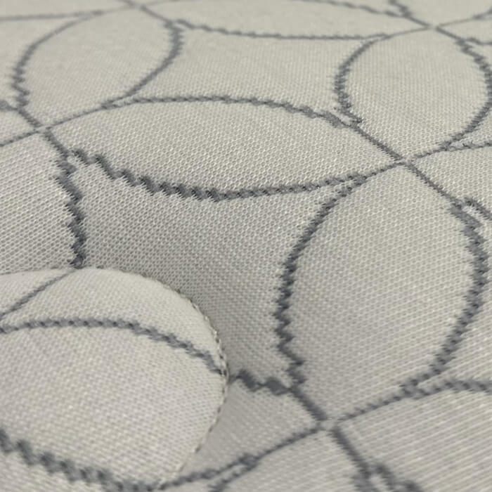 Close-up detail of a Kingsdown Prime mattress